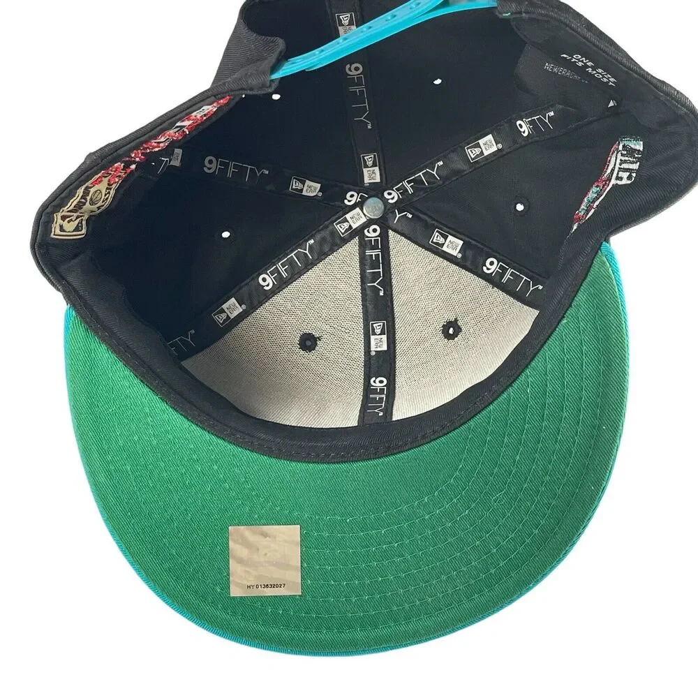 Vancouver Grizzlies Hardwood Classics New Era Snapback SMITH Embroidery